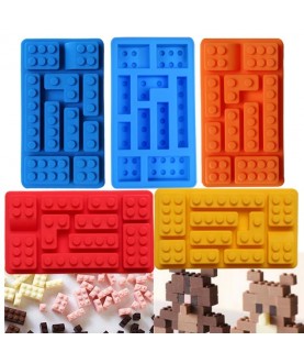 Stampo Lego Mattoncini 3d silicone