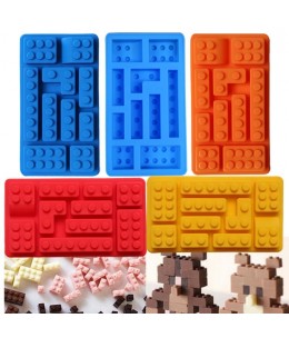 Stampo Lego Mattoncini 3d silicone