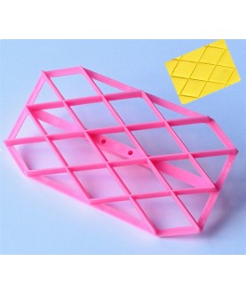 Stampo Effetto Trapunta Diamanti