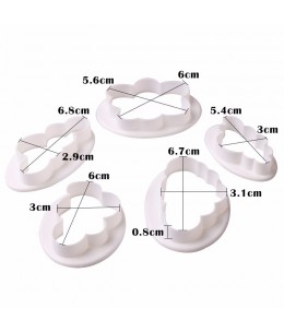 Set nuvole 5pz