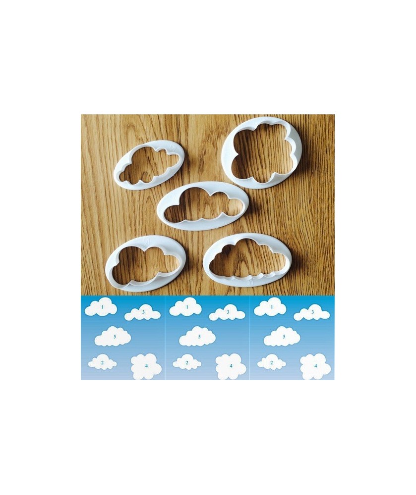 Set nuvole 5pz