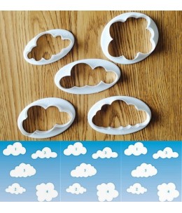 Set nuvole 5pz