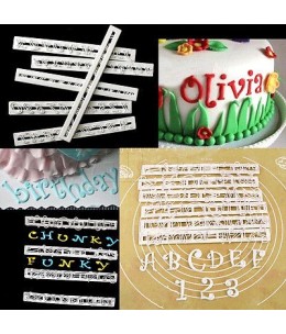 Set Lettere e Numeri (6pz)