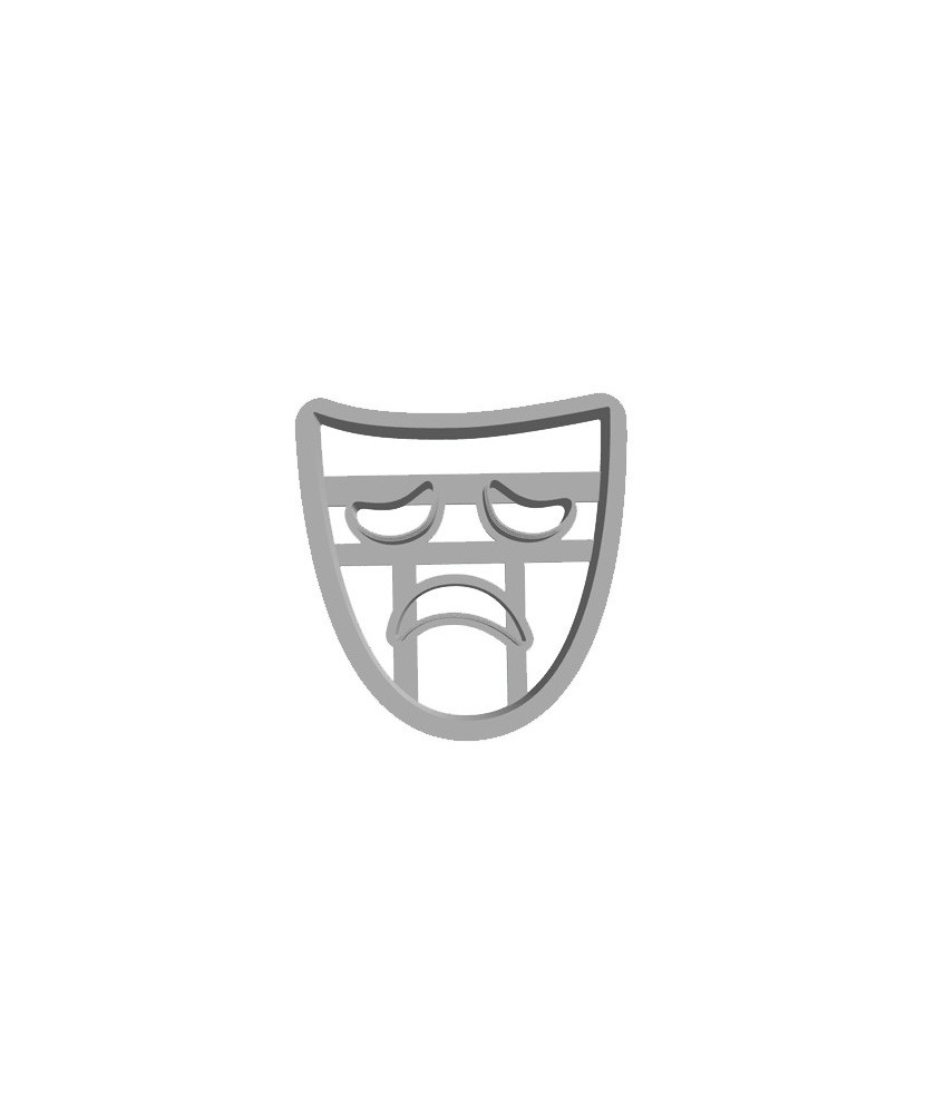 Maschera - sorridente