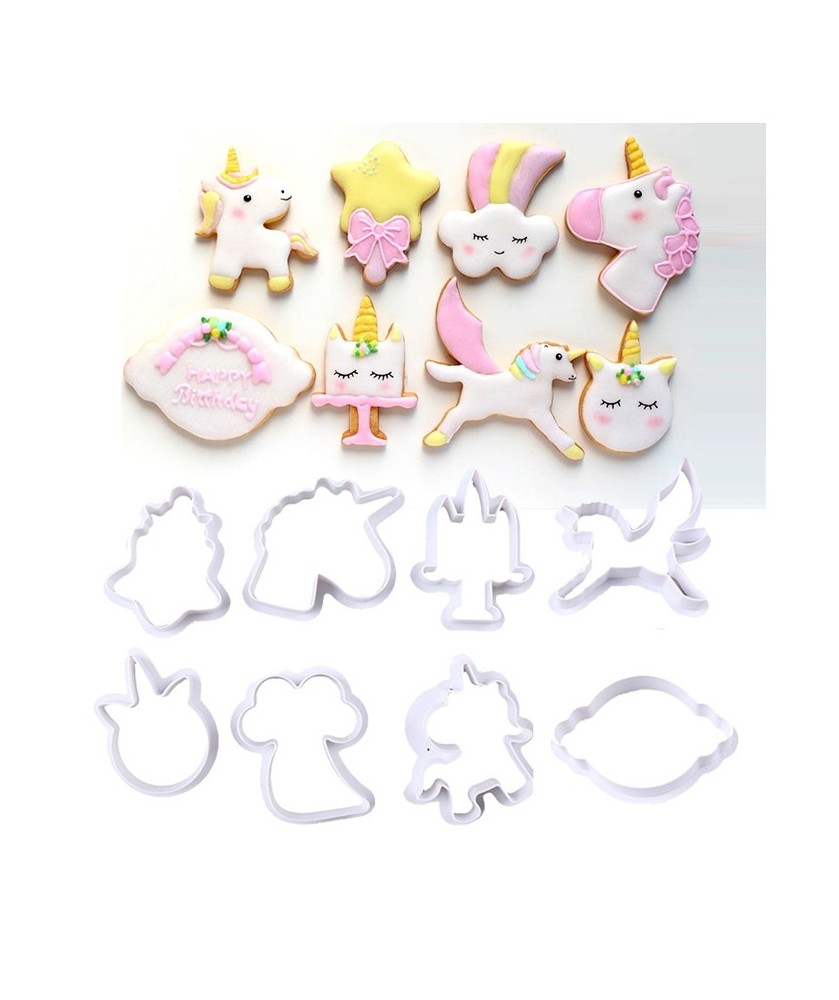 Set Unicorno 8pz