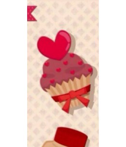 Cupcake cuore Scomponibile