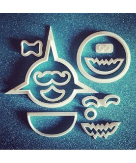 Set baby shark scomponibile