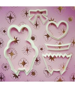 Cupcake cuore Scomponibile