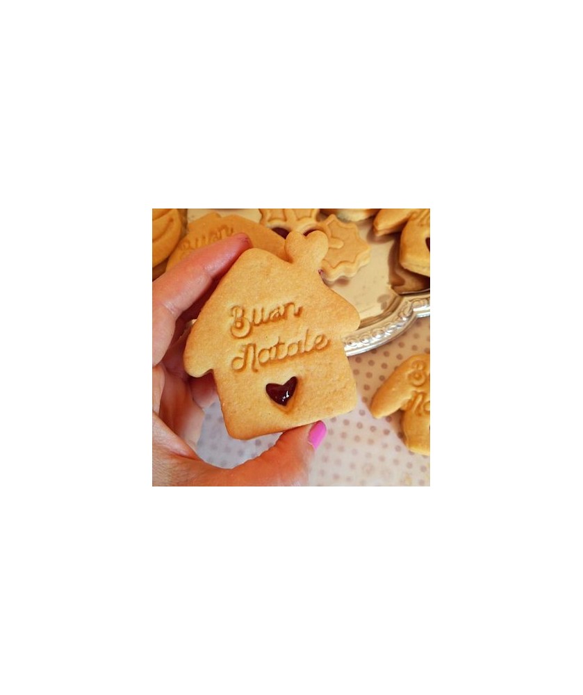 Casetta Buon Natale marmellata 3pz