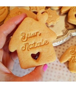 Casetta Buon Natale marmellata 3pz