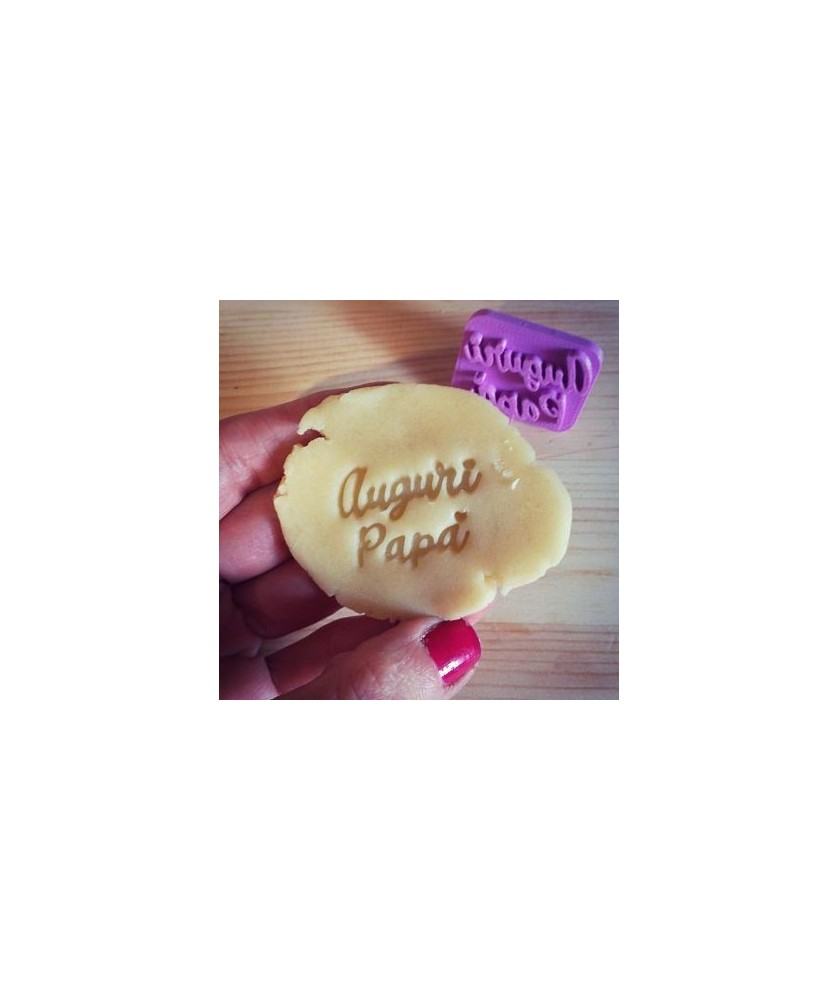 Timbro Auguri Papà